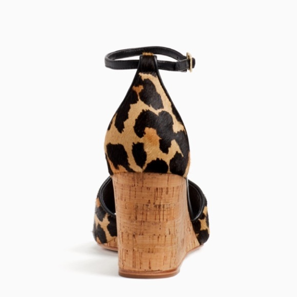 KATE SPADE NEW YORK LONNIE LEOPARD PRINT WEDGE - Picture 4 of 15